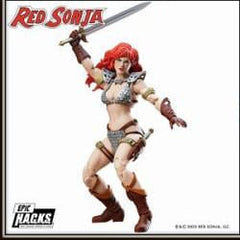 Red Sonja Epic H.A.C.K.S. Action Figure Red Sonja 0814800024339