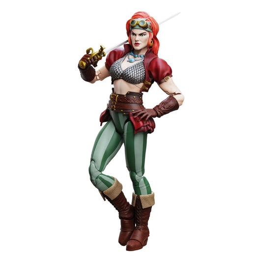 Epic H.A.C.K.S. Action Figure 1/12 Red Sonja Steampunk 0814800024988