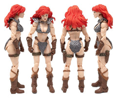 Red Sonja Epic H.A.C.K.S. Action Figure 1/12 Scale Immortal Red Sonja 0814800025824