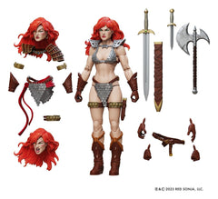 Red Sonja Epic H.A.C.K.S. Action Figure 1/12 Scale Immortal Red Sonja 0814800025824