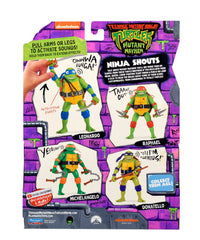 Teenage Mutant Ninja Turtles: Mutant Mayhem Ninja Shouts Action Figure Leonardo 14 cm  0043377833512