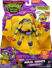 Teenage Mutant Ninja Turtles: Mutant Mayhem Ninja Shouts Action Figure Donatello 14 cm  0043377833529
