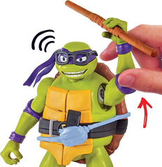 Teenage Mutant Ninja Turtles: Mutant Mayhem Ninja Shouts Action Figure Donatello 14 cm  0043377833529
