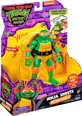 Teenage Mutant Ninja Turtles: Mutant Mayhem Ninja Shouts Action Figure Michelangelo 14 cm  0043377833536
