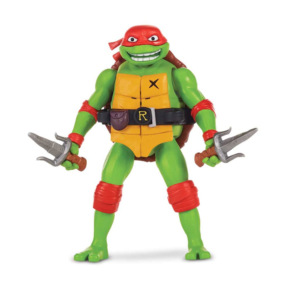 Teenage Mutant Ninja Turtles: Mutant Mayhem Ninja Shouts Action Figure Raphael 14 cm 43377833543