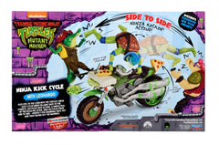 Teenage Mutant Ninja Turtles: Mutant Mayhem Drive N Kick Action Figure Leonardo & Motorcycle 11 cm  0043377834311