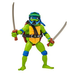 Teenage Mutant Ninja Turtles: Mutant Mayhem Drive N Kick Action Figure Leonardo & Motorcycle 11 cm  0043377834311