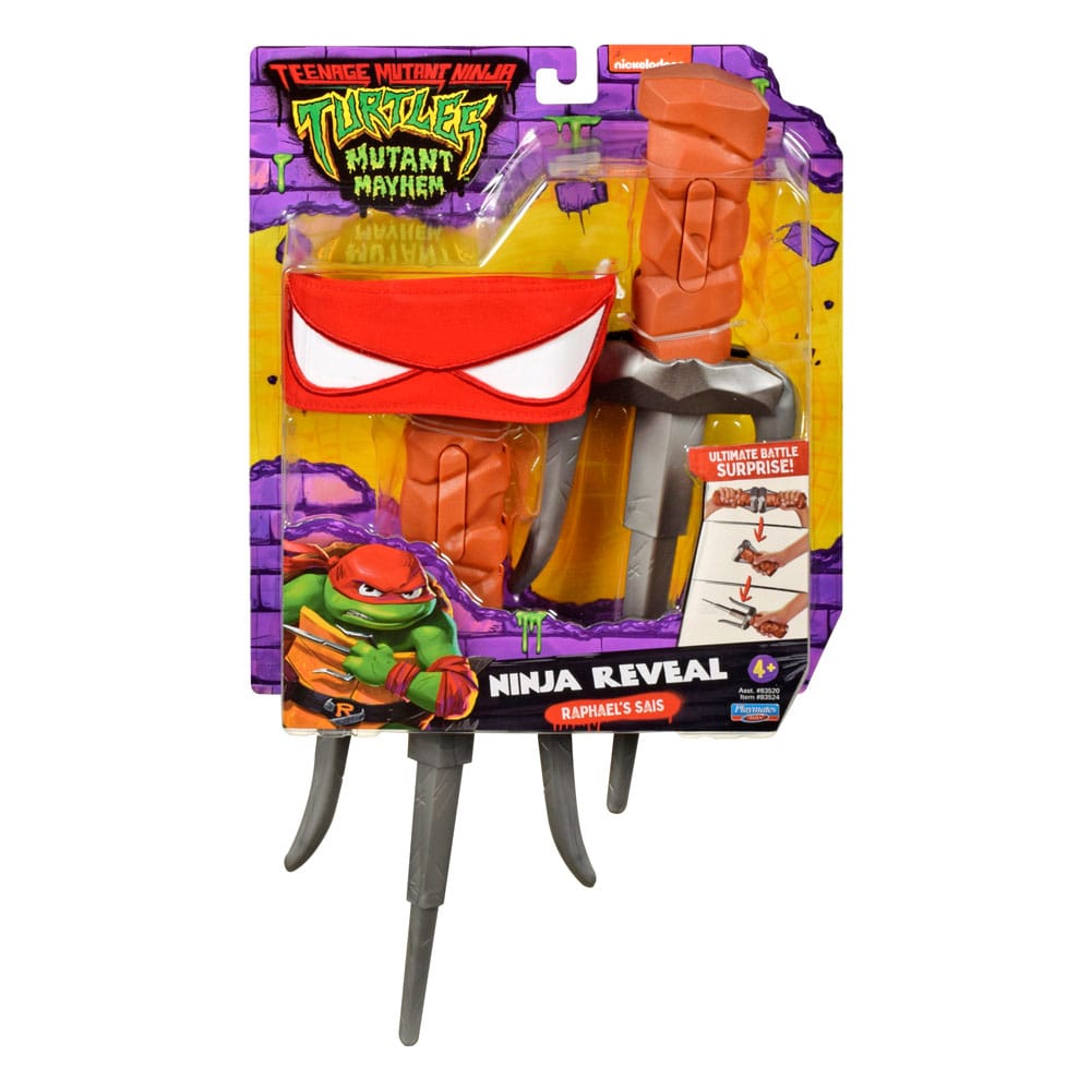 Teenage Mutant Ninja Turtles: Mutant Mayhem Raphael Transforming Sai 043377835240