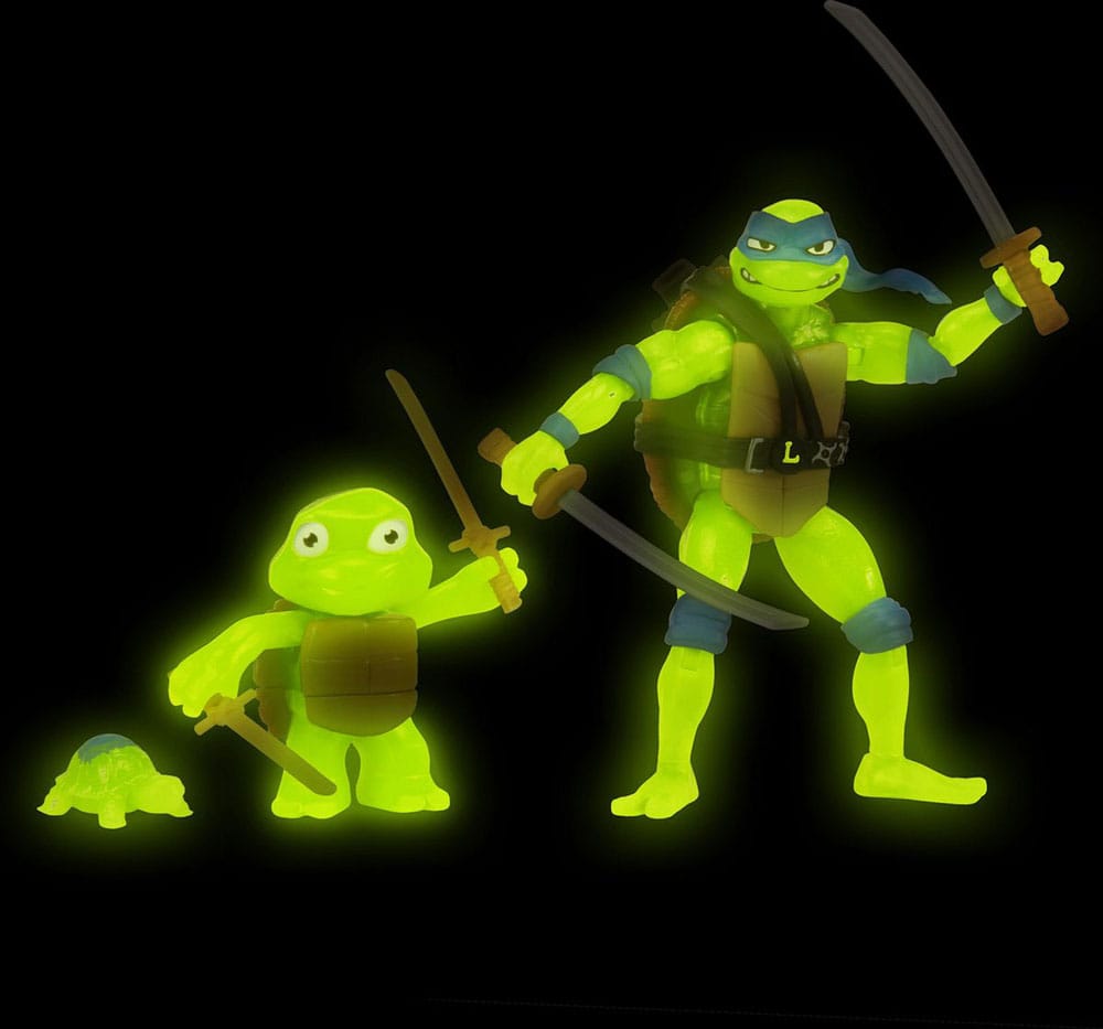 Teenage Mutant Ninja Turtles: Mutant Mayhem Action Figure 3-Pack Leonardo Evolution 10 cm 043377835813