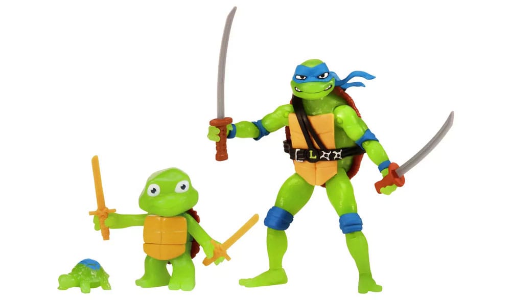 Teenage Mutant Ninja Turtles: Mutant Mayhem Action Figure 3-Pack Leonardo Evolution 10 cm 043377835813