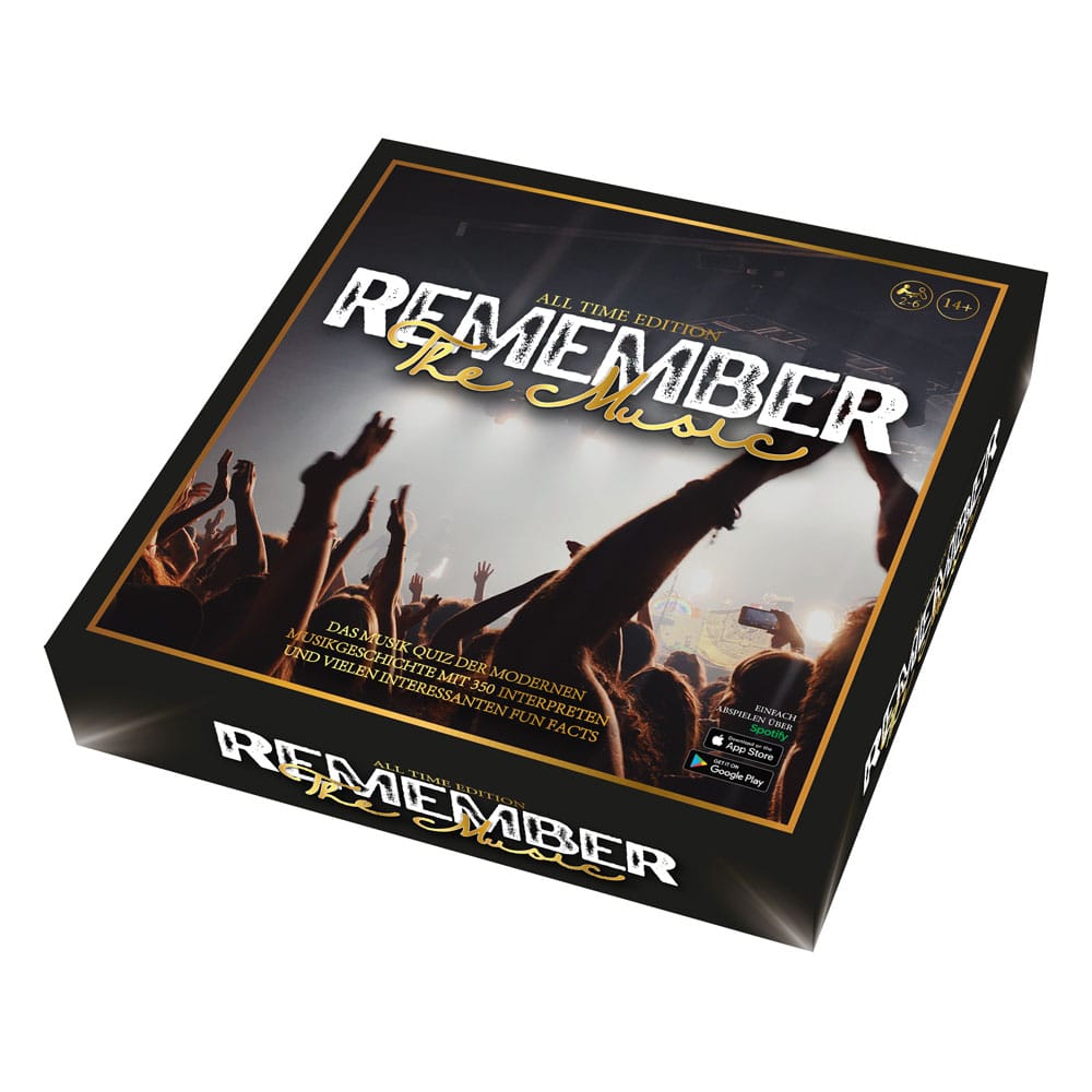 Remember The Music Brettspiel *Deutsche Version*Remember The Music Board Game *German Version*Remember The Music Jeu de plateau *ALLEMAND*Remember The Music Juego de Mesa *Edición Alemán* 4897046475161