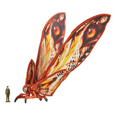 Godzilla x Kong: The New Empire Action Figure Mothra with Jiva 15 cm 0043377352075