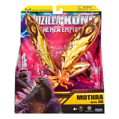 Godzilla x Kong: The New Empire Action Figure Mothra with Jiva 15 cm 0043377352075