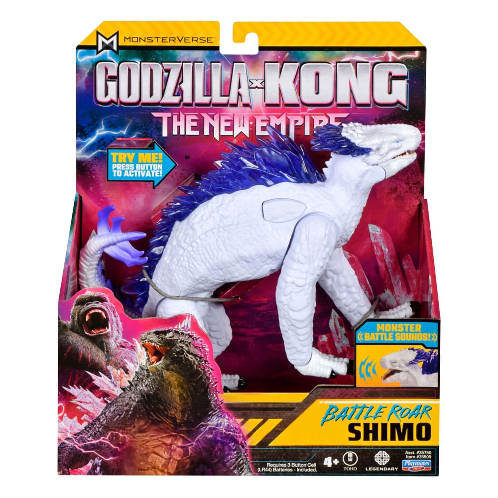 Godzilla x Kong: The New Empire Battle Roar Action Figure Shimo 18 cm 0043377355090
