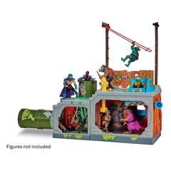 Teenage Mutant Ninja Turtles Building Secret Sewer Lid Playset Mutant Module heo EU Exclusive 30 cm  043377812999