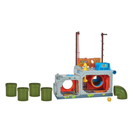 Teenage Mutant Ninja Turtles Building Secret Sewer Lid Playset Mutant Module heo EU Exclusive 30 cm 0043377812999