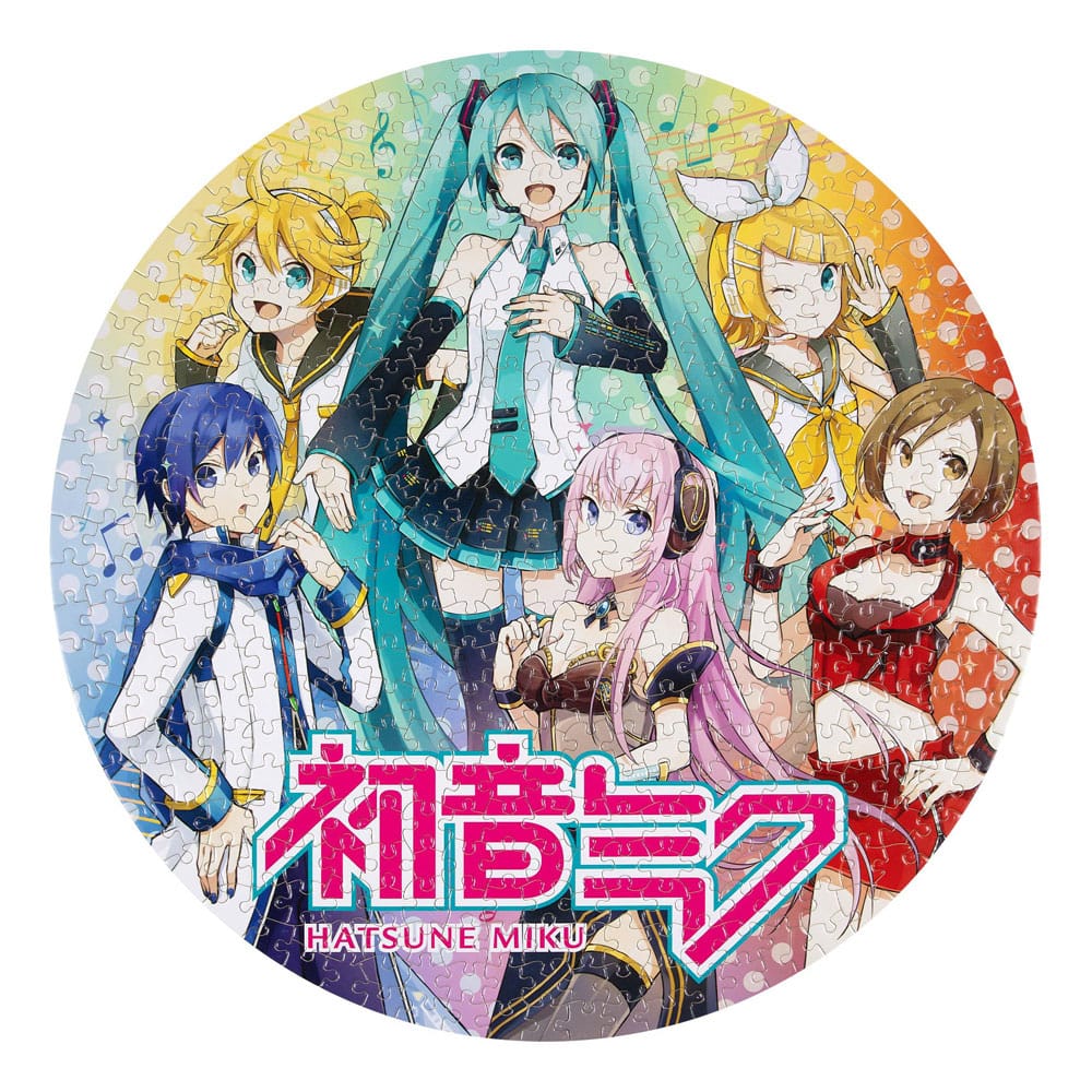 Hatsune Miku Jigsaw Puzzle Round 500 pieces 5060459746626