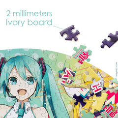 Hatsune Miku Jigsaw Puzzle Round 500 pieces 5060459746626