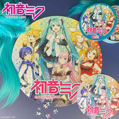 Hatsune Miku Jigsaw Puzzle Round 500 pieces 5060459746626