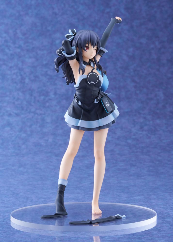 Hyperdimension Neptunia Statue 1/8 Neptunia Uni Wake Up Overseas Edition 20 cm 4510417626572