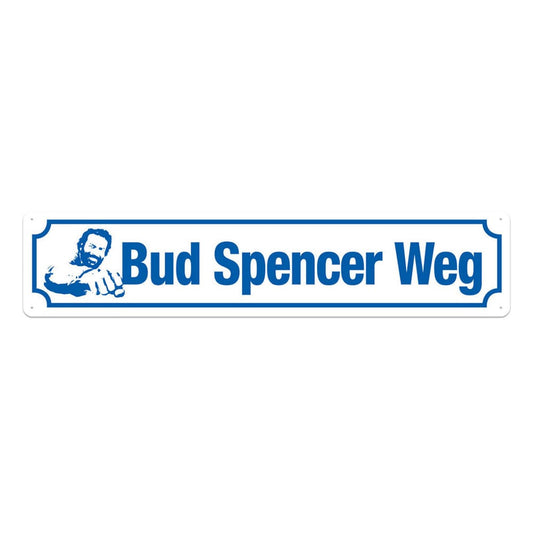 Bud Spencer Tin Sign Bud Spencer Weg 46 x 10 cm 4250778167474