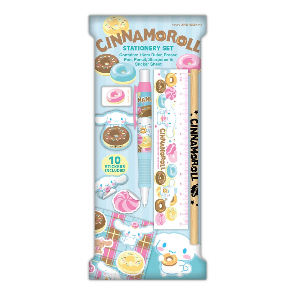 Sanrio Stationery Set 6-Pack Cinnamoroll 5056563707509