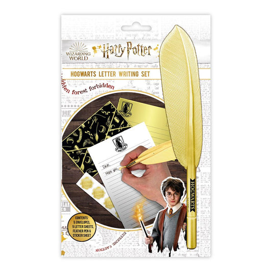 Harry Potter Letter Writing Set Feather Pen 5060718147706