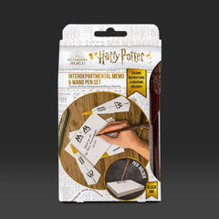 Harry Potter Interdepartmental Memo with Wand Pen Set Hogwarts 5060718148352