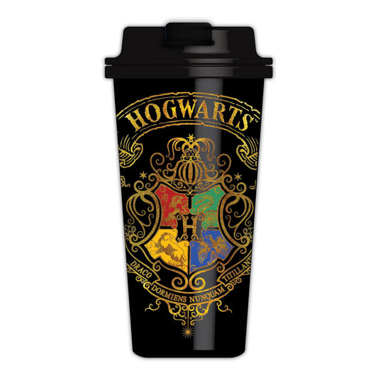 Harry Potter Travel Mug Colourful Crest 5056563712664