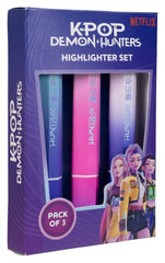 KPop Demon Hunters Highlighters 3-Pack Huntr/x 5056563710981