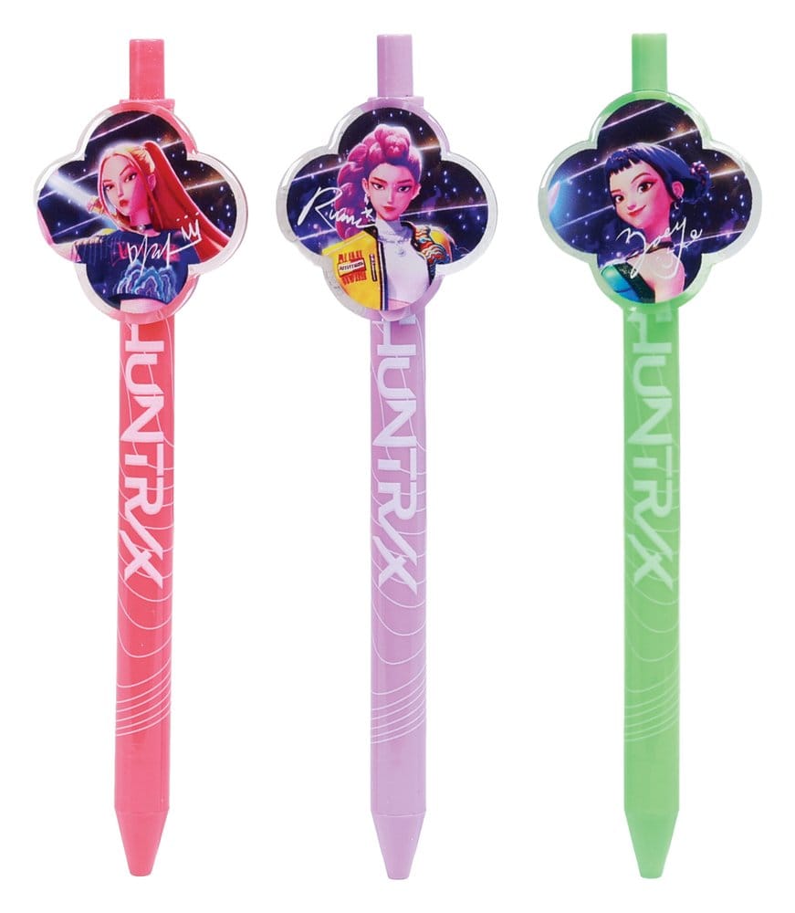 KPop Demon Hunters 3-Pack Pens  5056563711179