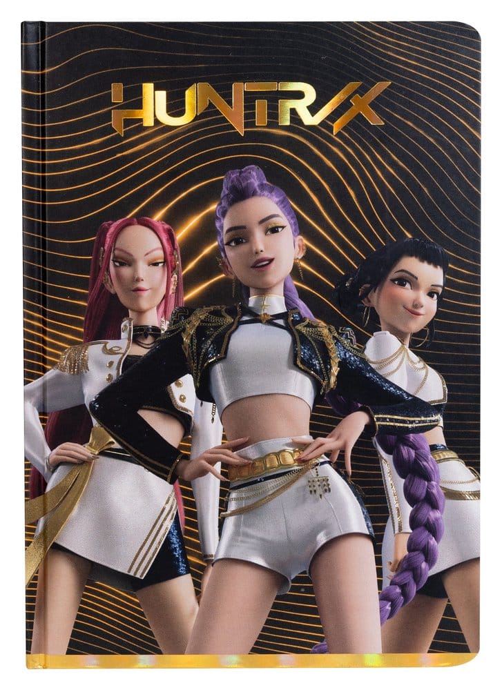 KPop Demon Hunters A5 Notebook Golden 5056563722069