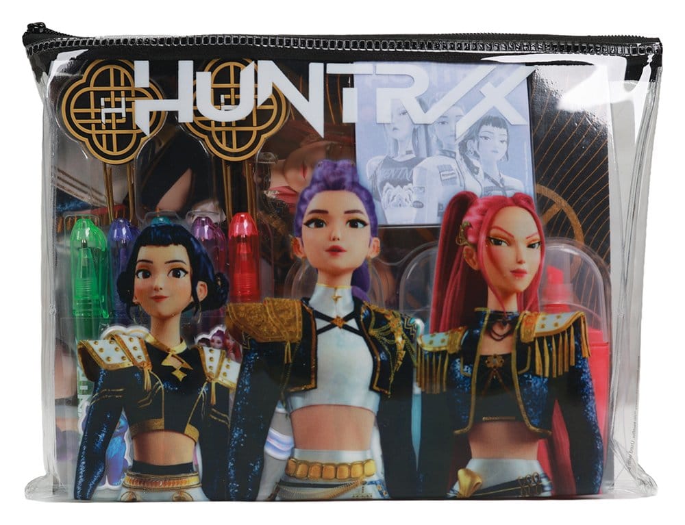 KPop Demon Hunters Stationery Set 10-Pack Golden 5056563722090