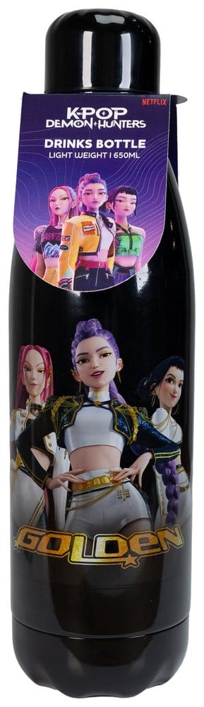 KPop Demon Hunters Water Bottle Golden 5056563722106