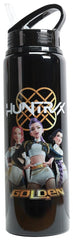 KPop Demon Hunters Flip Top Water Bottle Golden 5056563722229
