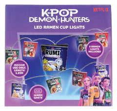 KPop Demon Hunters String Lights Ramen 5056563723820