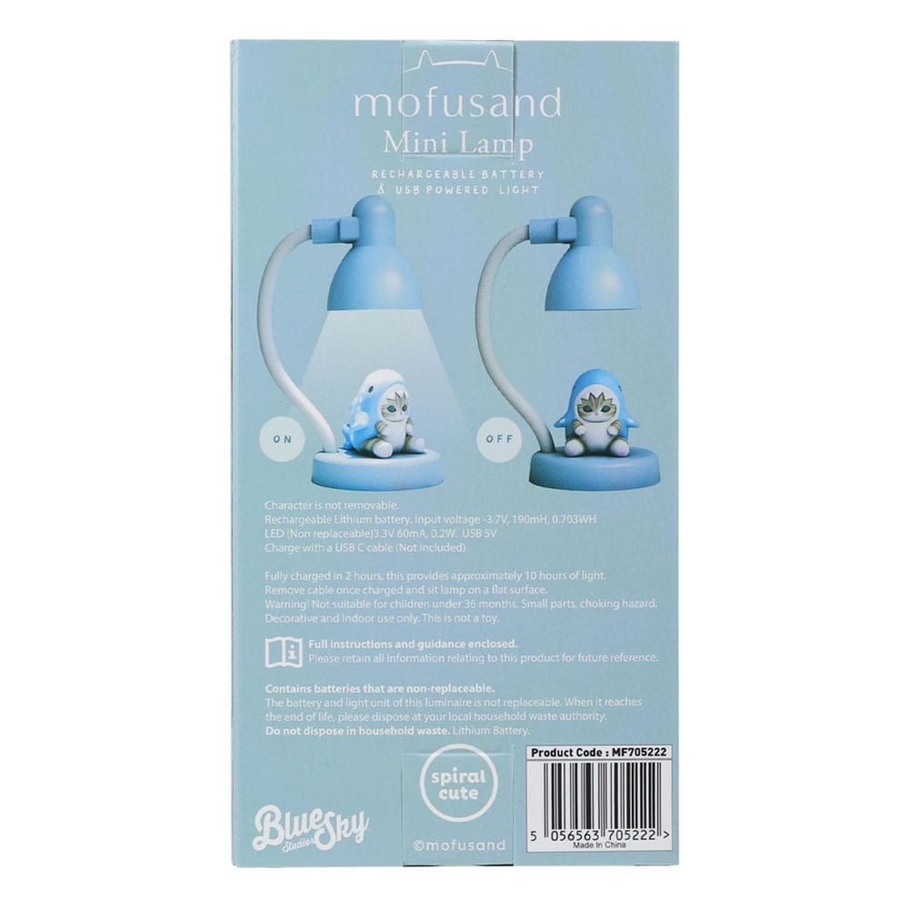 Mofusand Mini LED-Light with Figure 11 cm 5056563705468