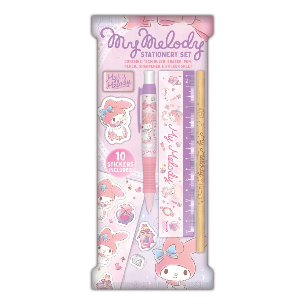 Sanrio Stationery Set 6-Pack My Melody 5056563707585