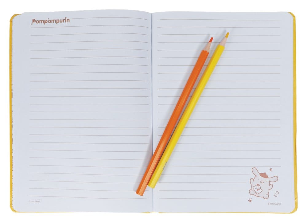 Sanrio A5 Notebook Pompompurin 5056563710097