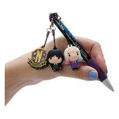Wednesday Mini Pen Pal Pen & Pen Dangler Set 5056563717492