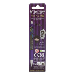 Wednesday Mini Pen Pal Pen & Pen Dangler Set 5056563717492