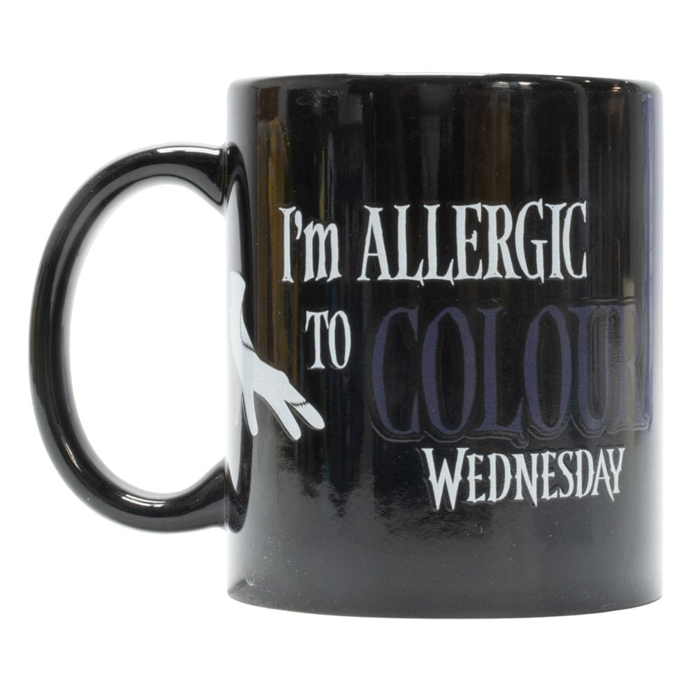 Wednesday Heat Change Mug Ophelia Window 330 ml 5056563717690