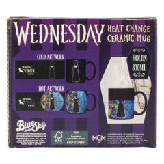 Wednesday Heat Change Mug Ophelia Window 330 ml 5056563717690