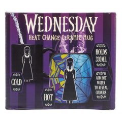 Wednesday Heat Change Mug Ophelia Window 330 ml 5056563717690