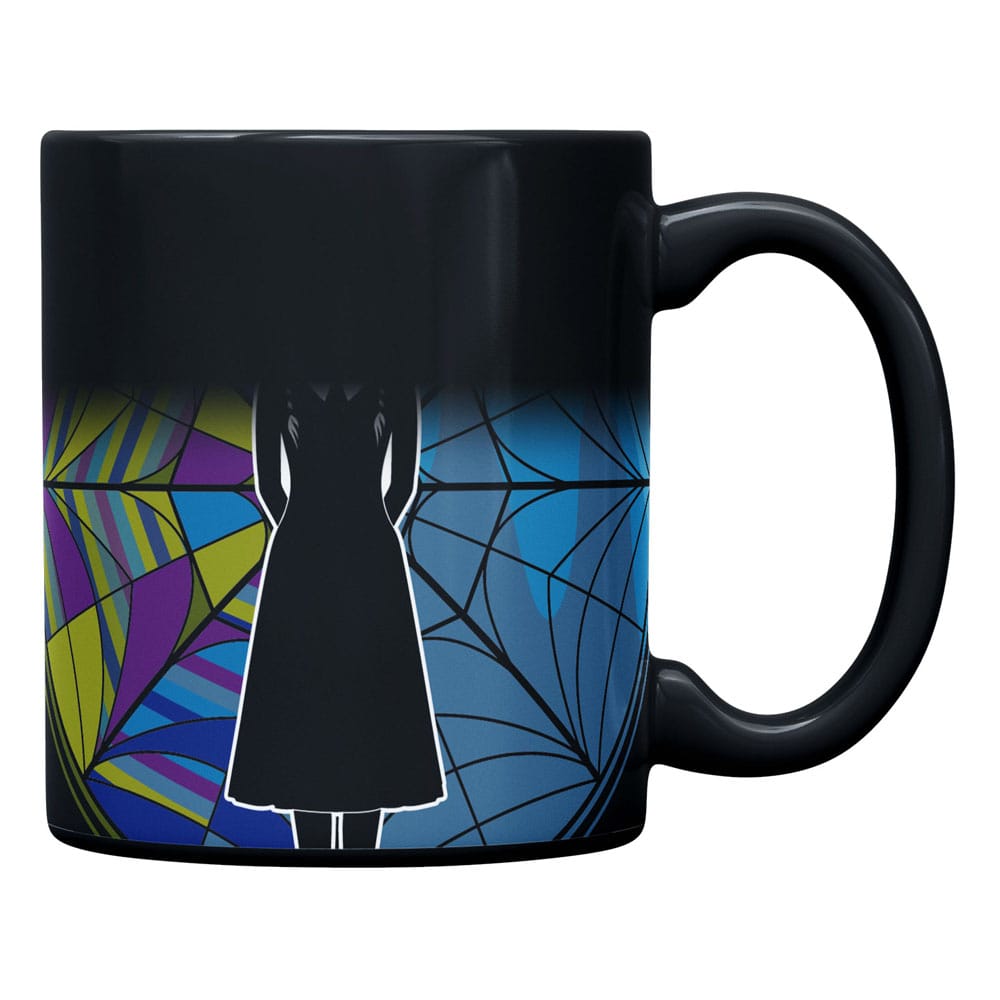 Wednesday Heat Change Mug Ophelia Window 330 ml 5056563717690
