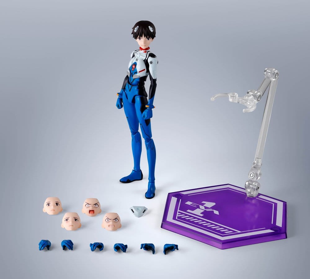 Evangelion S.H.Figuarts Action Figure Shinji Ikari 14 cm 4573102735980