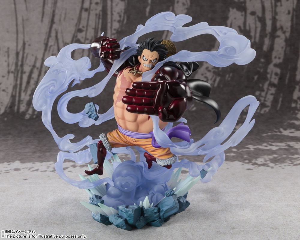 One Piece FiguartsZERO PVC Statue Extra Battle Monkey D. Luffy Gear 4 Battle of Monsters on Onigashima 21 cm 4573102639035
