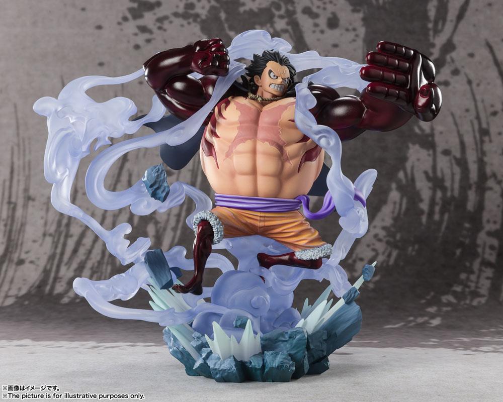 One Piece FiguartsZERO PVC Statue Extra Battle Monkey D. Luffy Gear 4 Battle of Monsters on Onigashima 21 cm 4573102639035
