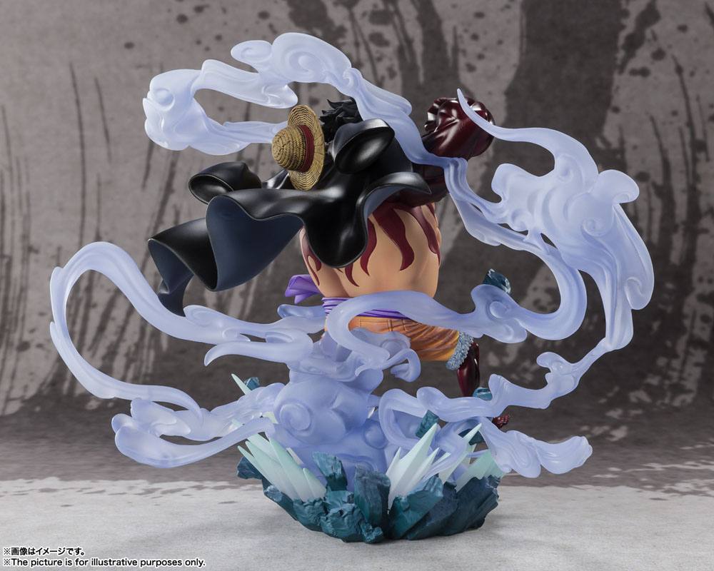 One Piece FiguartsZERO PVC Statue Extra Battle Monkey D. Luffy Gear 4 Battle of Monsters on Onigashima 21 cm 4573102639035