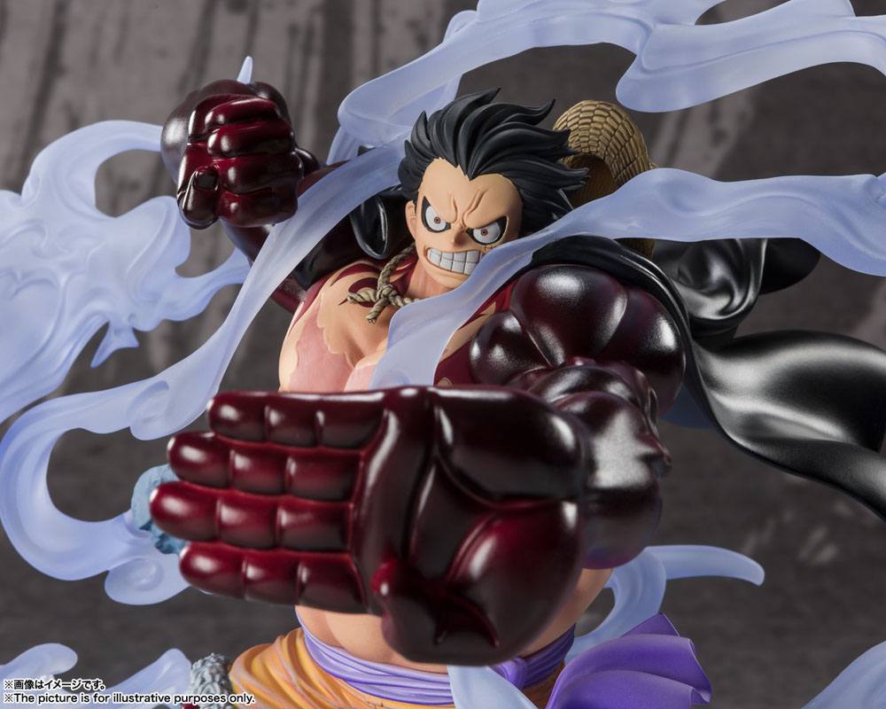 One Piece FiguartsZERO PVC Statue Extra Battle Monkey D. Luffy Gear 4 Battle of Monsters on Onigashima 21 cm 4573102639035
